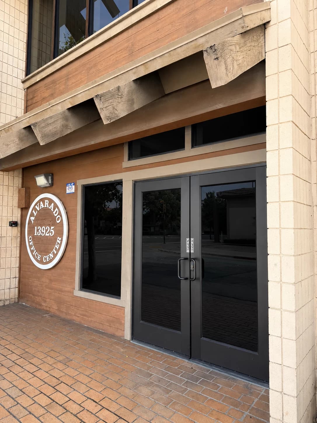 The entrance to the Vanersity Tech Inc office in San Pablo, California